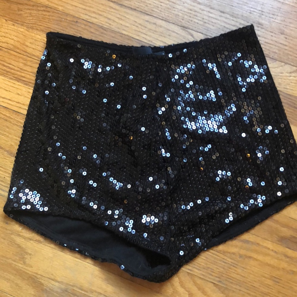 ASOS sequin shorts